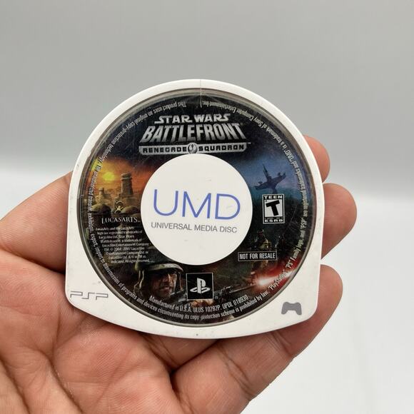 Star Wars Battlefront Renegade Squadron (Sony PSP) Disc Only - Tested & Working - Picture 2 of 4